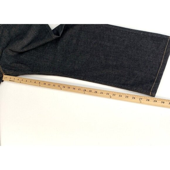 Luigi Borrelli Denim Jeans Blue Mens 44 (42 Actual) Luxury Button Fly 29 Inseam - Picture 15 of 16